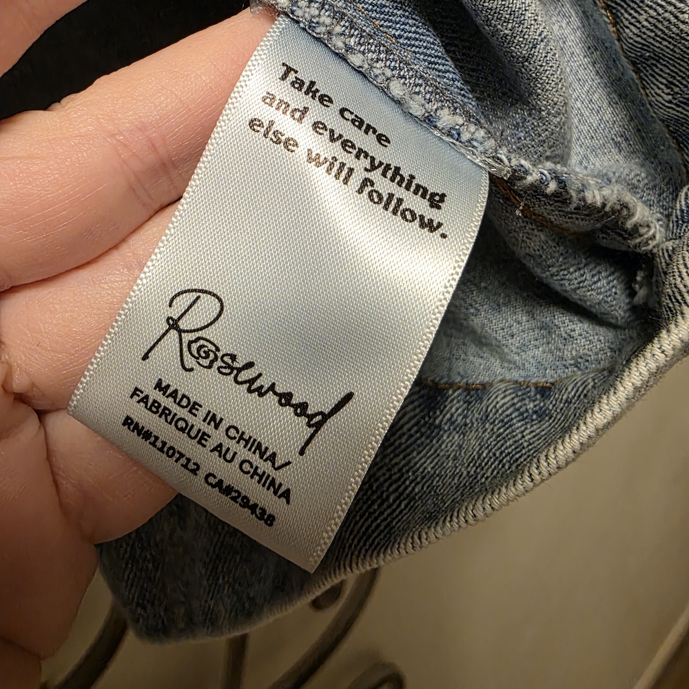 Rosewood Denim Vest - Picture 5 of 7